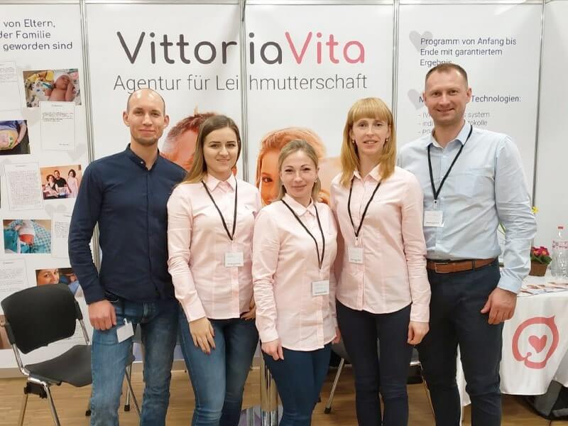 VittoriaVita au salon Kinderwunsch Tage à Berlin